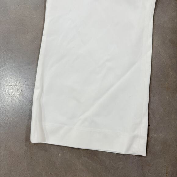 Antonio Melani Aveida Stretch Pique Straight Leg Cropped Pants Ivory Sz 14 NWT - Picture 5 of 11